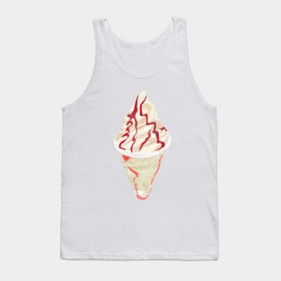 Ice lolly - raspberry ripple cup DELUXE Tank Top